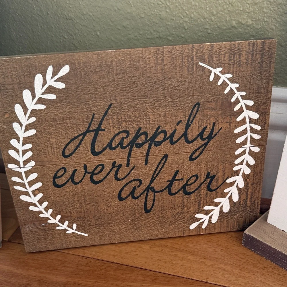 Rustic Wedding Sign Set - Picture 3 of 5